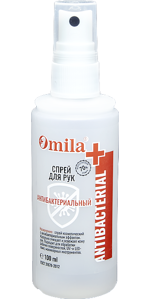 Универсальный антибактериальный спрей «Omila», 100мл
